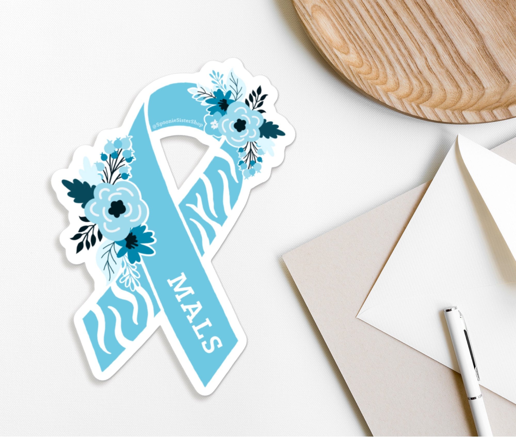 MALS Awareness Stickers, Median Arcuate Ligament Syndrome, Rare Disease