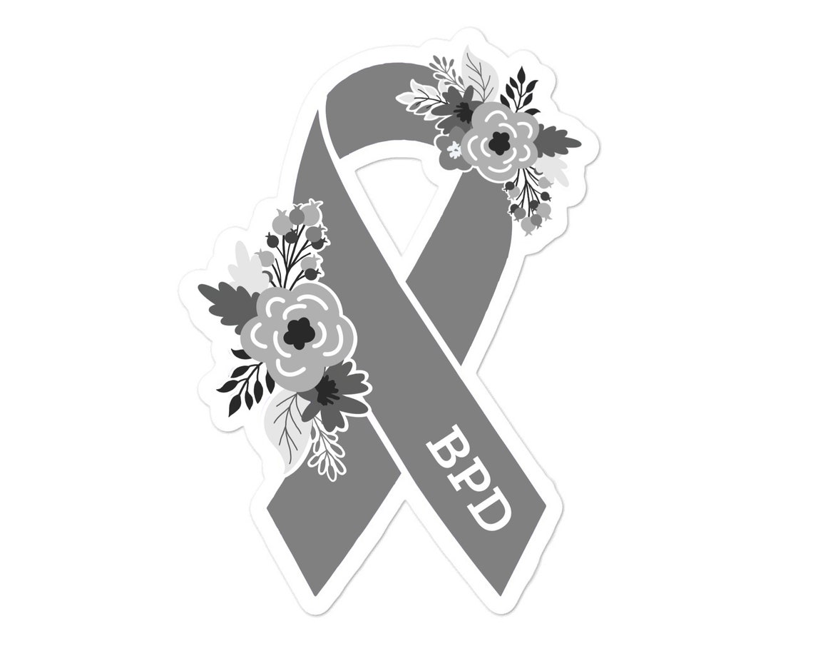 Border Line Sticker Borderline Personality Disorder Sticker, BPD Awareness Sticker ...