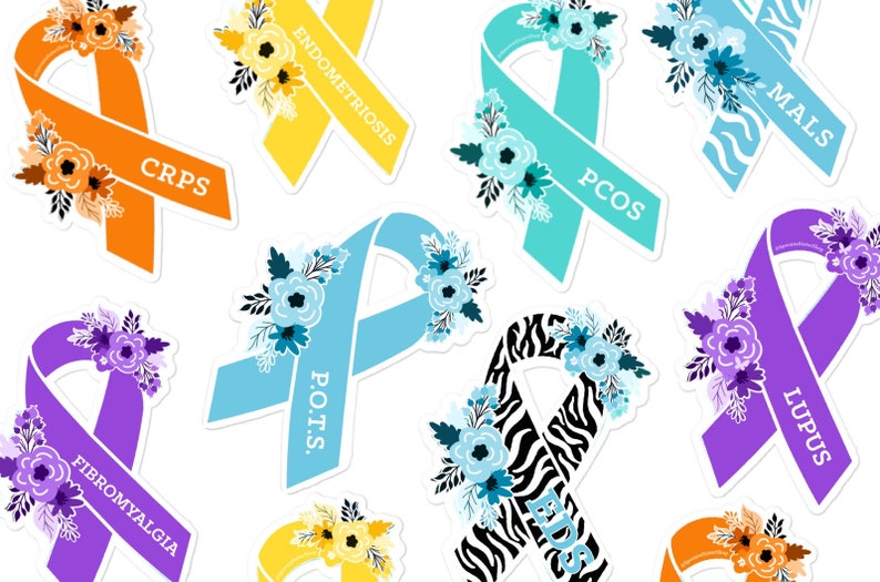 POTS Awareness Sticker Postural Orthostatic Tachycardia Etsy