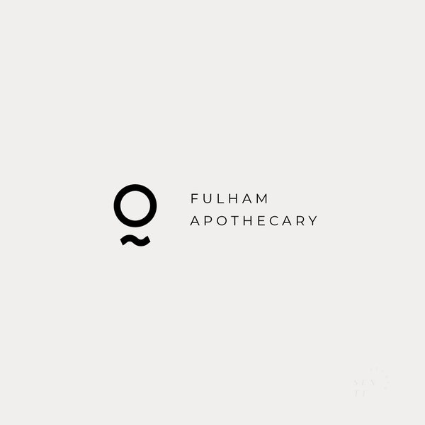 Premium Logo Template. Creative Branding. Premade Logo. Minimalist Brand for Quality Service or Fine Craftsmanship. Logos by Senti - Fulham.