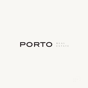 Premade Minimalist Logo for Consulting, Real Estate, Architecture, Interior Design. Premium Brand Template by Senti – Porto