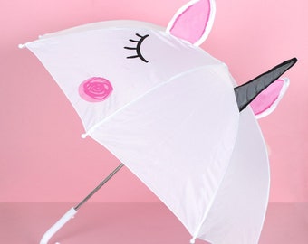 childs unicorn umbrella