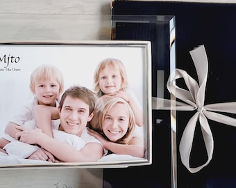 Personalised Handwriting Engraving Photo Frame with Gift Box