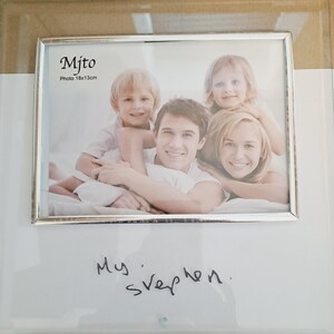 Personalised Handwriting Engraving Photo Frame With Gift Box - Etsy