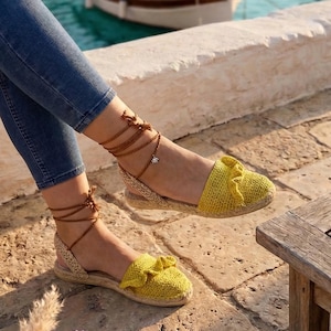 Pattern PDF Lola® espadrilles / women's footwear for spring-summer / handmade crochet espadrilles. In English