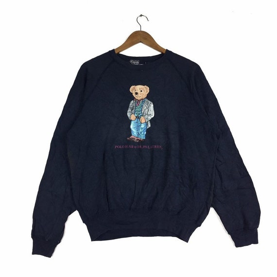 Rare !! Vtg 90s POLO BEAR by Polo Sport Big Logo C