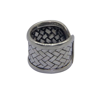 925 Sterlingsilber Ringe, Silber Farbe, Innendurchmesser 18,5 mm, UK Größe Q, Geschenk, Freundin, Mutter, Schwester, Handarbeit, Geburtstag