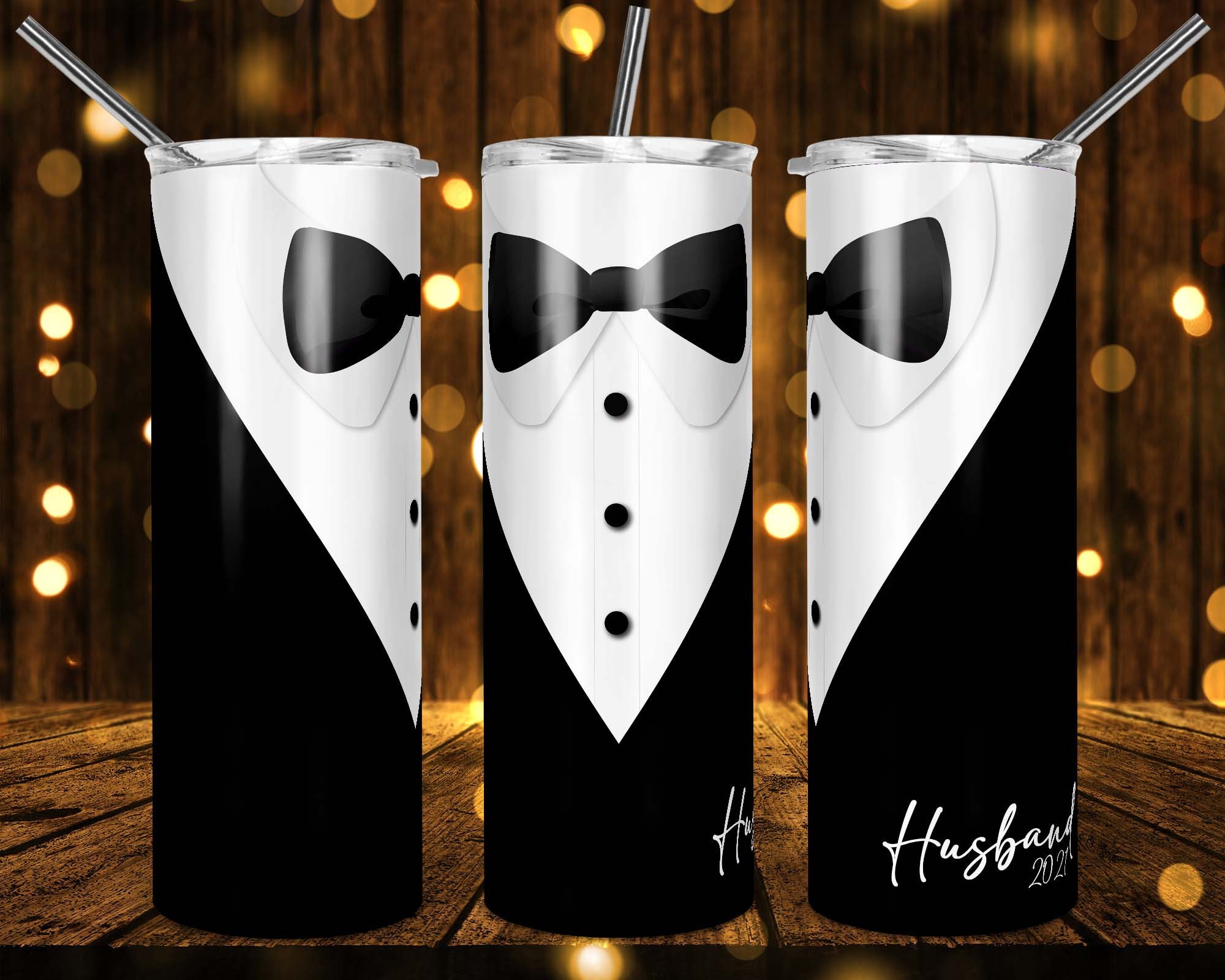 20 Oz Tumbler Bride and Groom Design Tumbler Sublimation Etsy