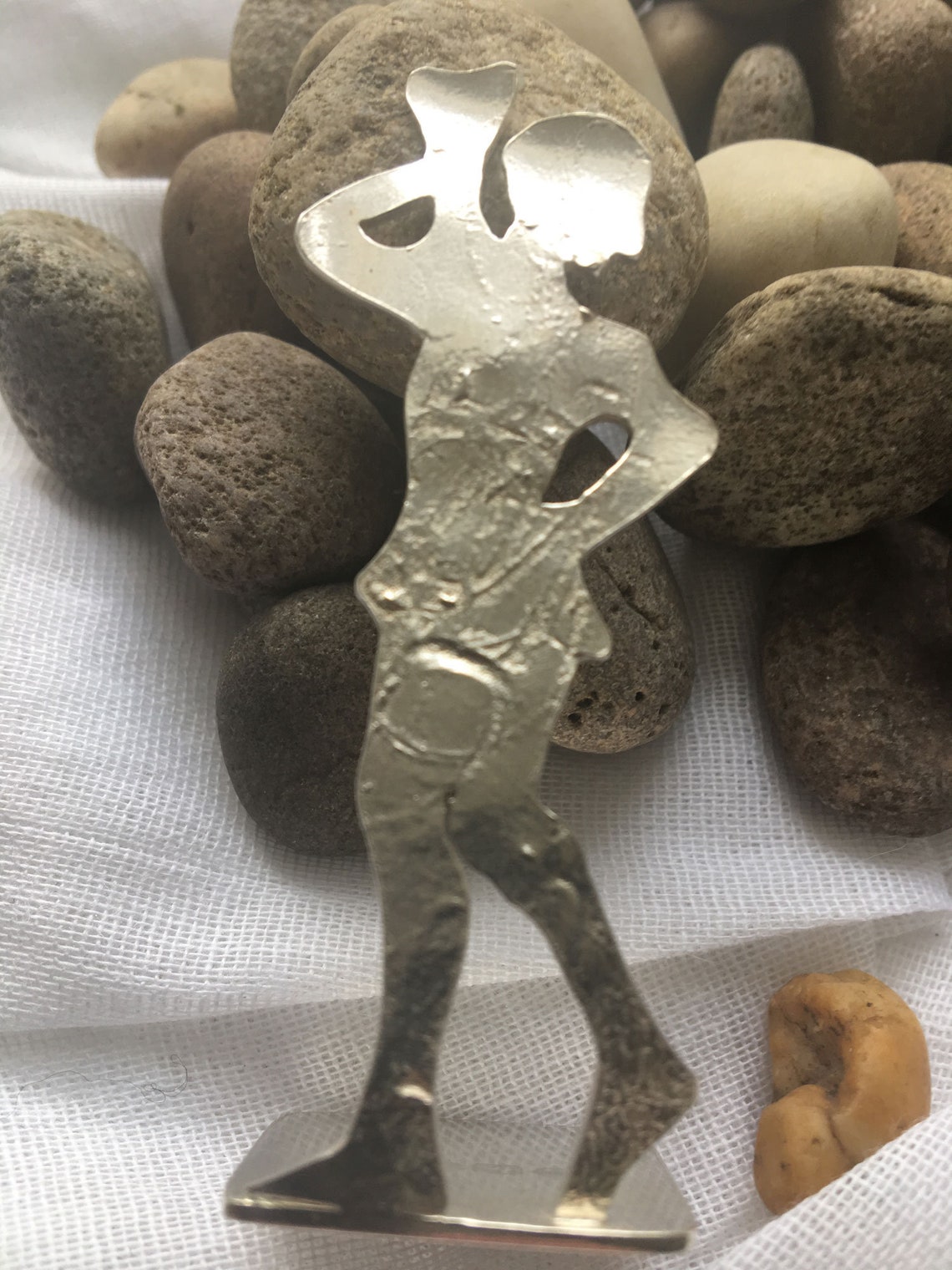 Ancient Greek water carrier. Sterling silver semiabstract Etsy