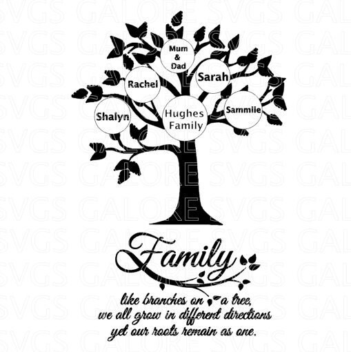 Free Free 213 Family Tree Quotes Svg SVG PNG EPS DXF File