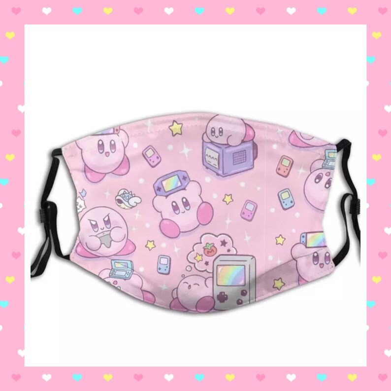 Kirby face mask Etsy