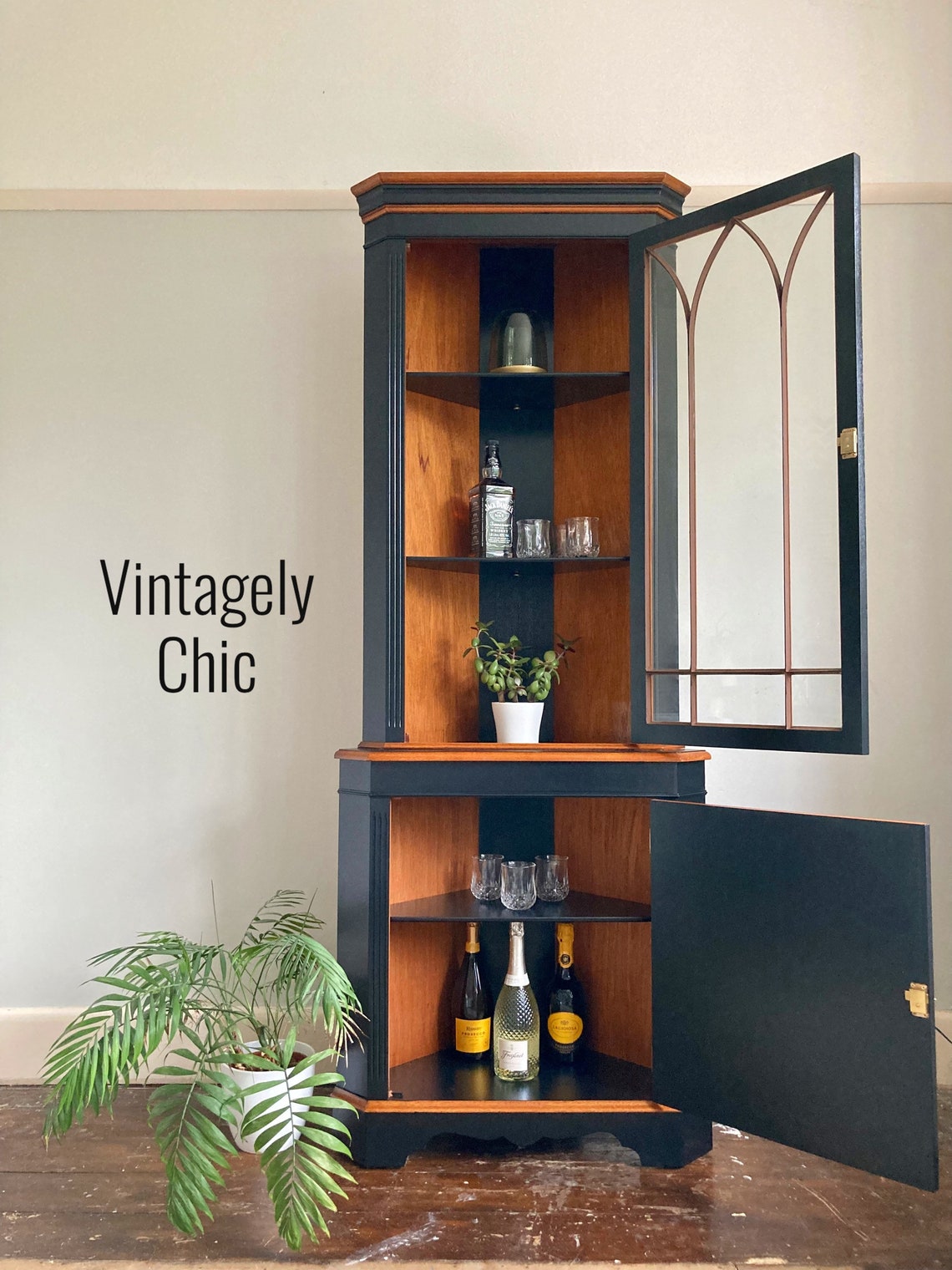 SOLD Available for Commission. Corner Drinks / Etsy