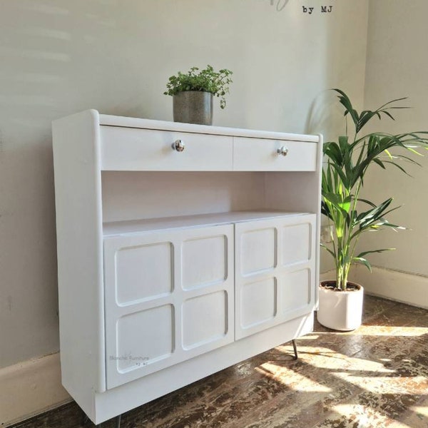 Slim Nathan Sideboard in White