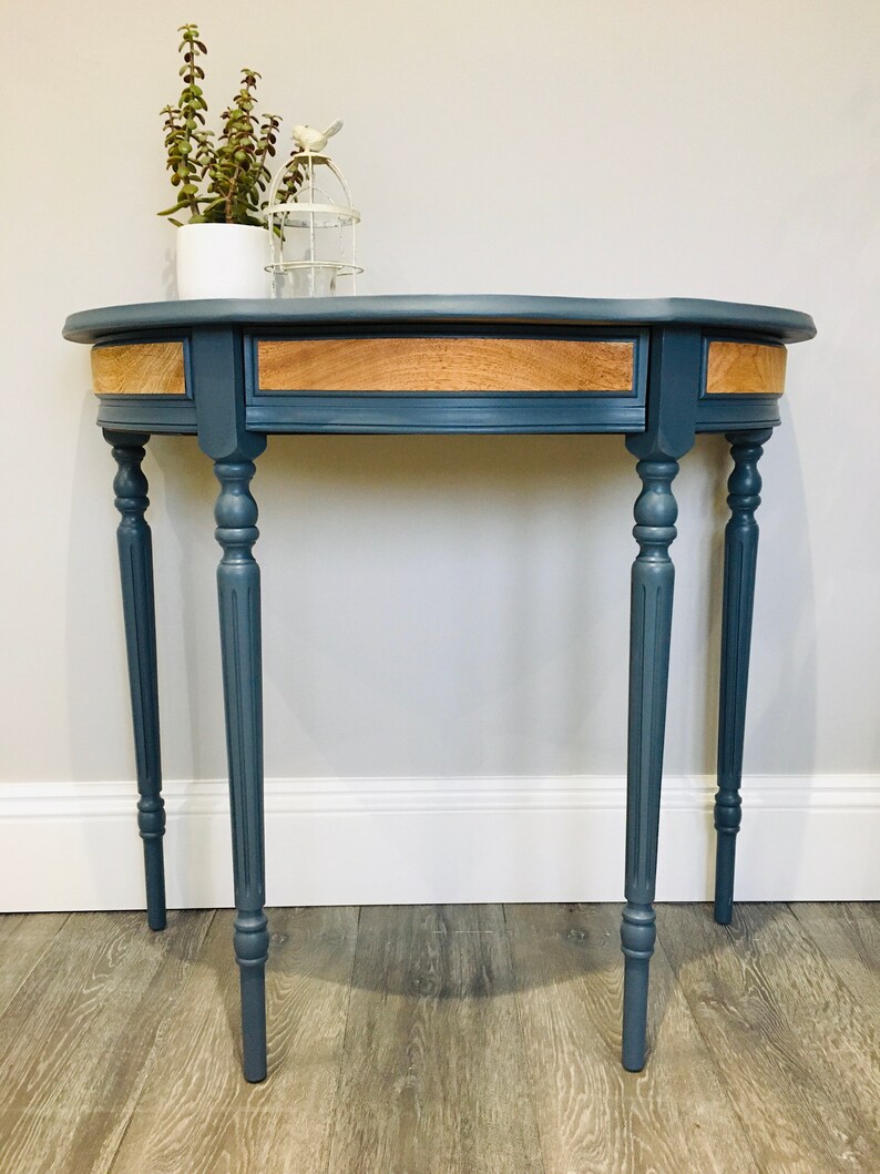 SOLD SOLD Half Moon Hallway Table Etsy