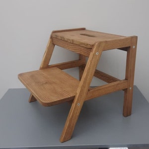 Step stool, stepladder, wooden stepladder, stool, wooden ladder, wooden toddler stools, stool for home, wooden step stool, kitchen ladder