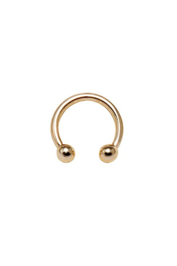 Circular on sale barbell nipple