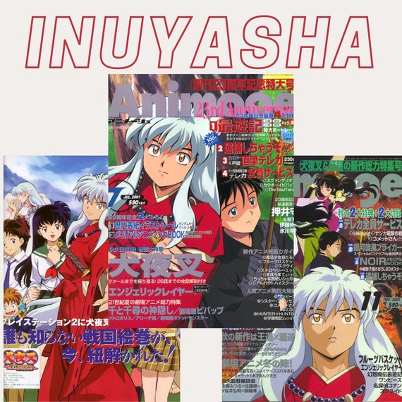 Inuyasha Poster Pack Printable Digital File Etsy