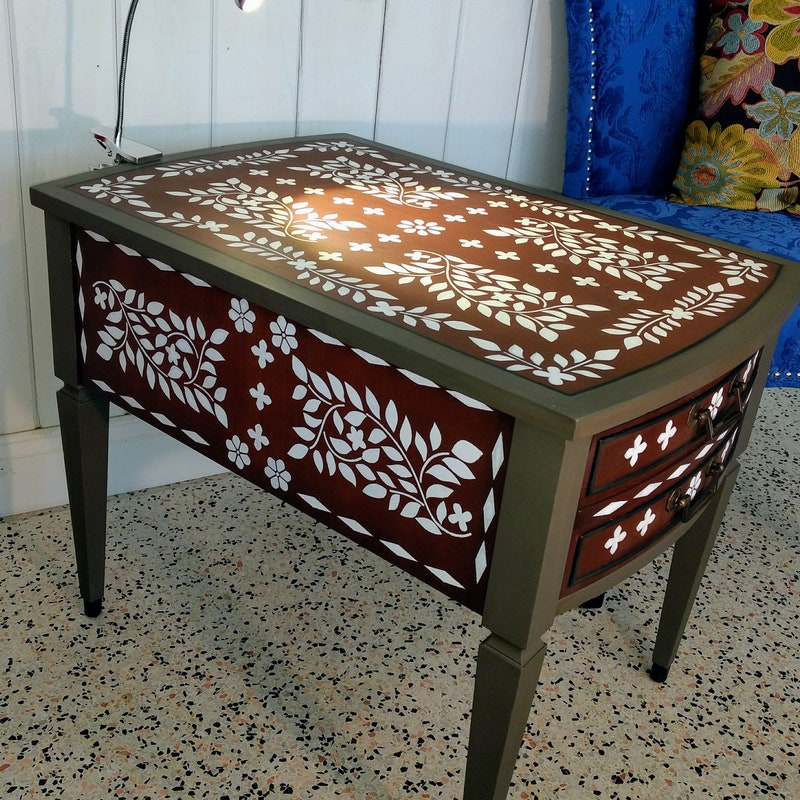 Bone Inlay Stencil - Etsy