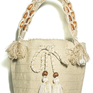 Wayuu Macrame Handbag/ Handmade Bags/ Cartera Bag/ Multi-Colored Bags/ Unique Design/Boho Chic/ Backpacks