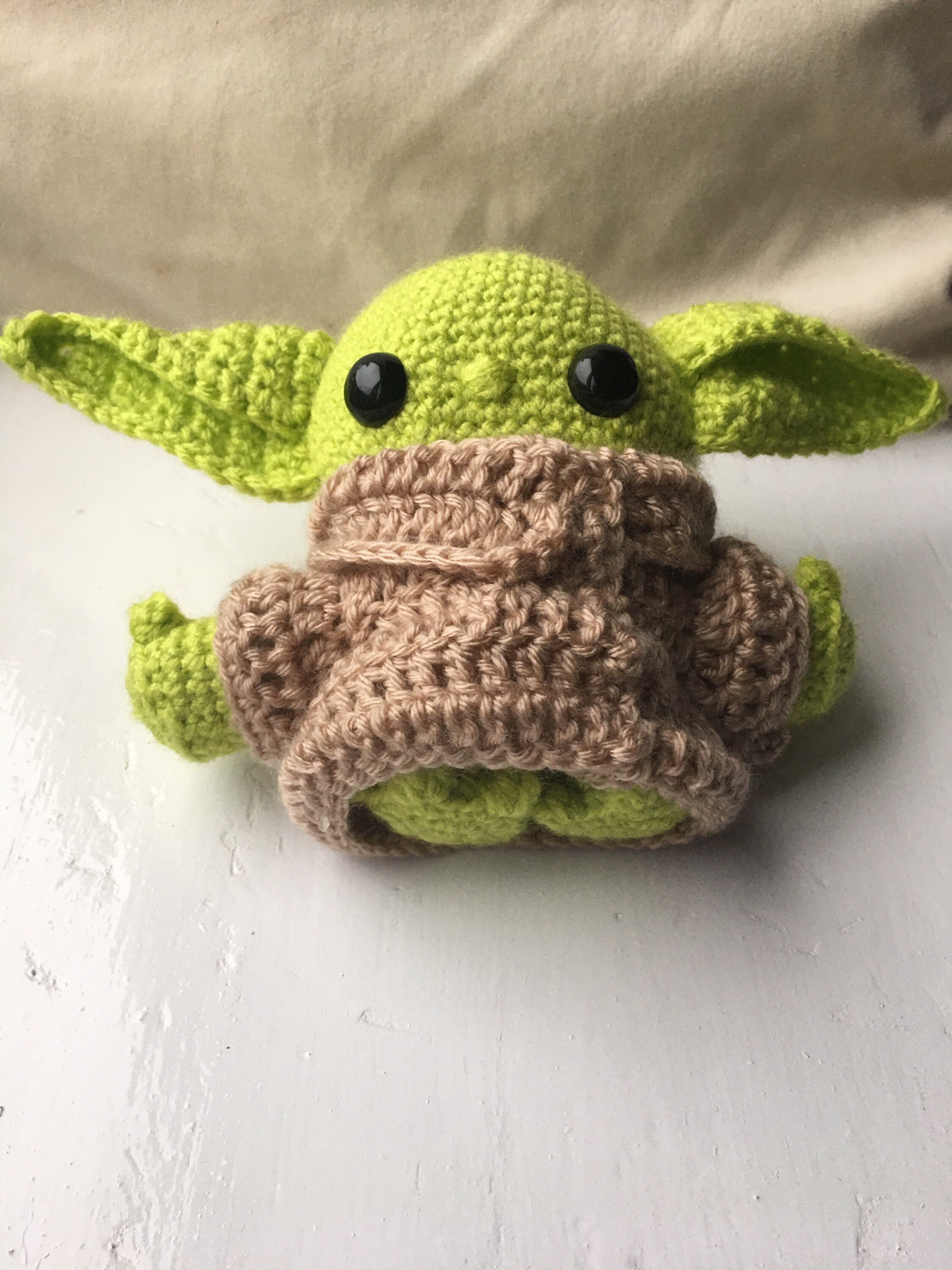 Baby Yoda amigurumi baby Yoda soft toy Baby Grogu Baby Yoda Etsy