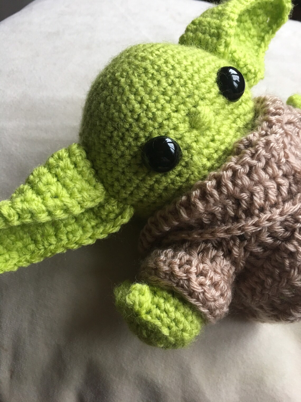 Baby Yoda amigurumi baby Yoda soft toy Baby Grogu Baby Yoda Etsy
