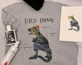 Pro Dyno t shirt | original design | gift for bouldering friends