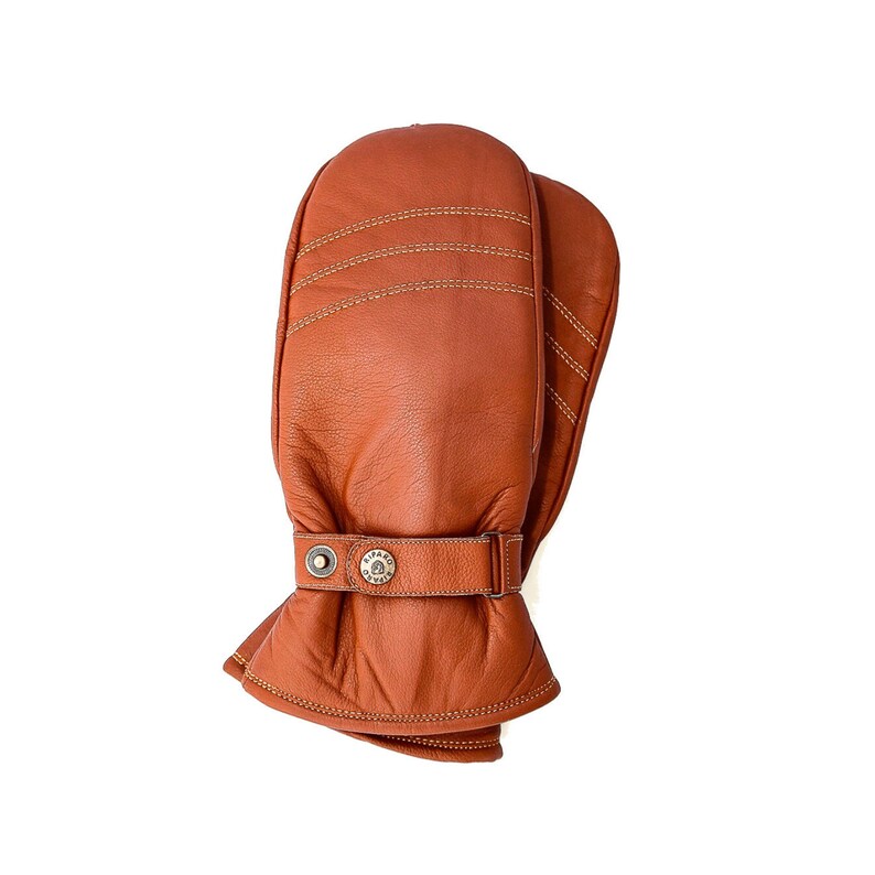 Women Nappa Leather Winter Mittens fleece Lining Etsy