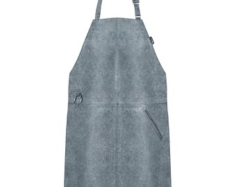 Leather BBQ Kitchen Apron for Men Women - Kitchen Apron - BBQ Apron - Cooking Apron - Butchers Apron - Barista Apron - Grilling Apron