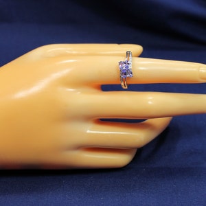 Stunning Pear Tanzanite Gemstones set in Sterling Silver Size 7