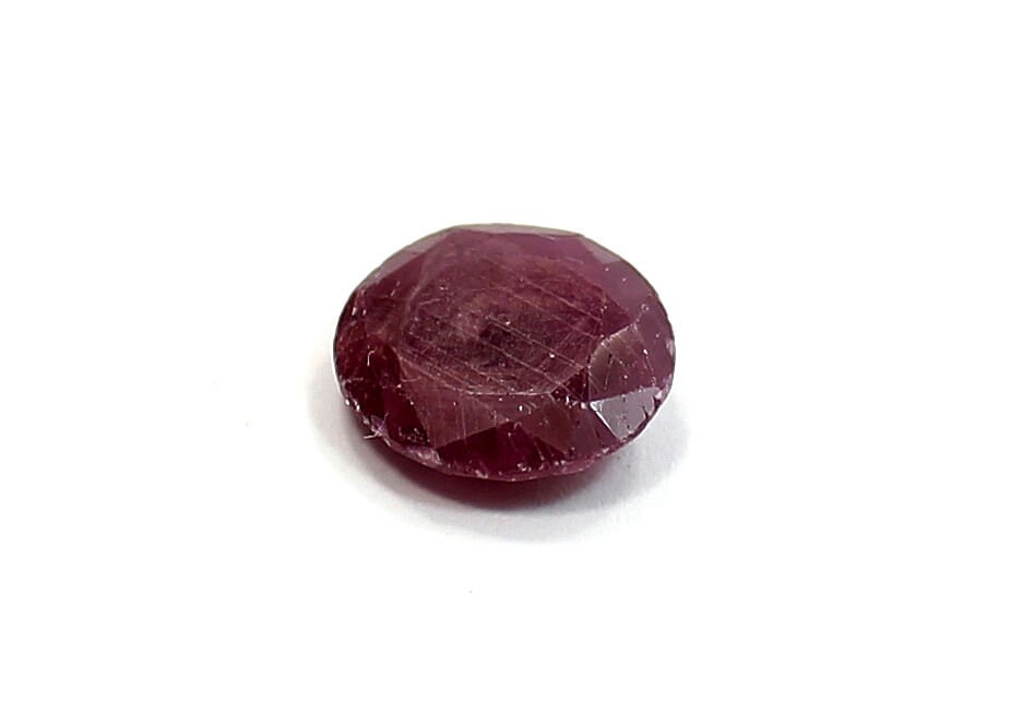 2.48 Carat Natural Ruby: Round Cut Red Gemstone - Etsy