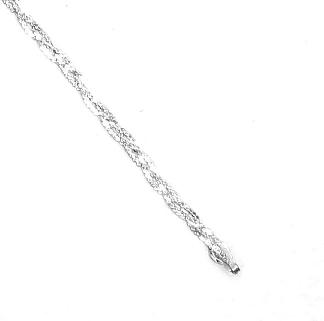 3 Strand Weave Sterling Silver Bracelet - 7 Inch Estate Jewelry - Etsy