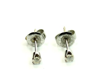 Eye Catching STUDEX CLASSIC Sterling Silver Stud Earrings