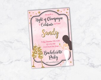 bachelorette evite etsy
