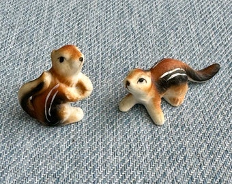 Hagen Renaker Miniature Chipmunks