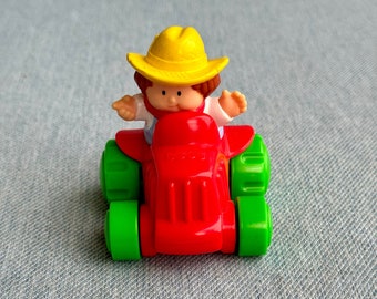 Fisher Price Farmer On A Tractor