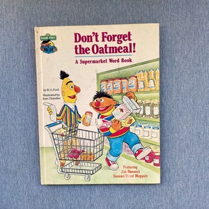 Sesame Street Book- Don’t Forget the Oatmeal!