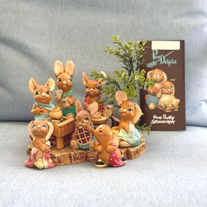 Pendelfin Rabbits Collection (1960s)- Free Shipping