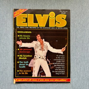 The National Tattler Magazine 1976 Elvis