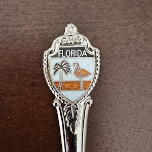 Souvenir Spoon-“Florida”, Copyright U.S.A