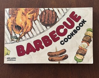 Barbecue Cookbook- Nitty Gritty Productions (1970), Vintage Cookbook