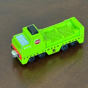 Thomas The Tank Engine & Friends, Limited- Sodor Log Loader (2003) by Learning Curve ( Die cast Metal)