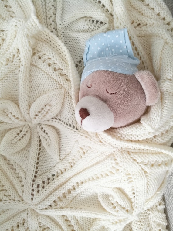 Copertina bebè in lana per neonato 