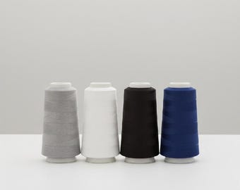 Polyester Sewing Thread All Purpose | 5000 Yards, 40/2, Quilting Embroidery