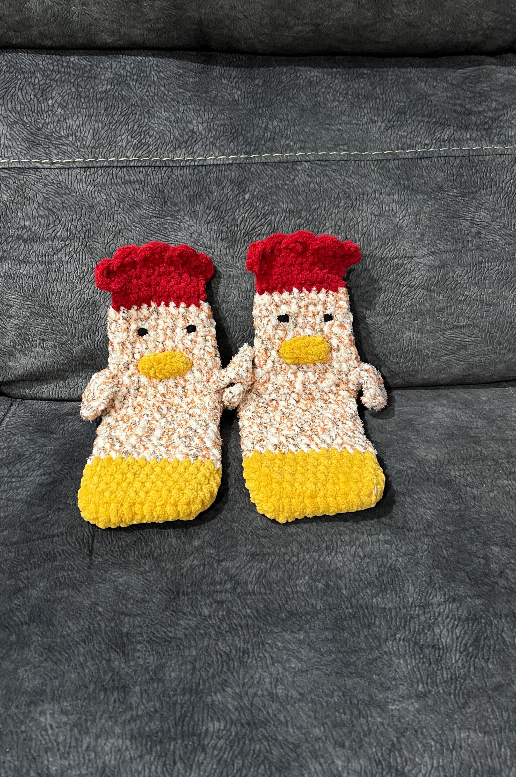 Handmade Chicken Socks Crochet MADE TO ORDER - Etsy