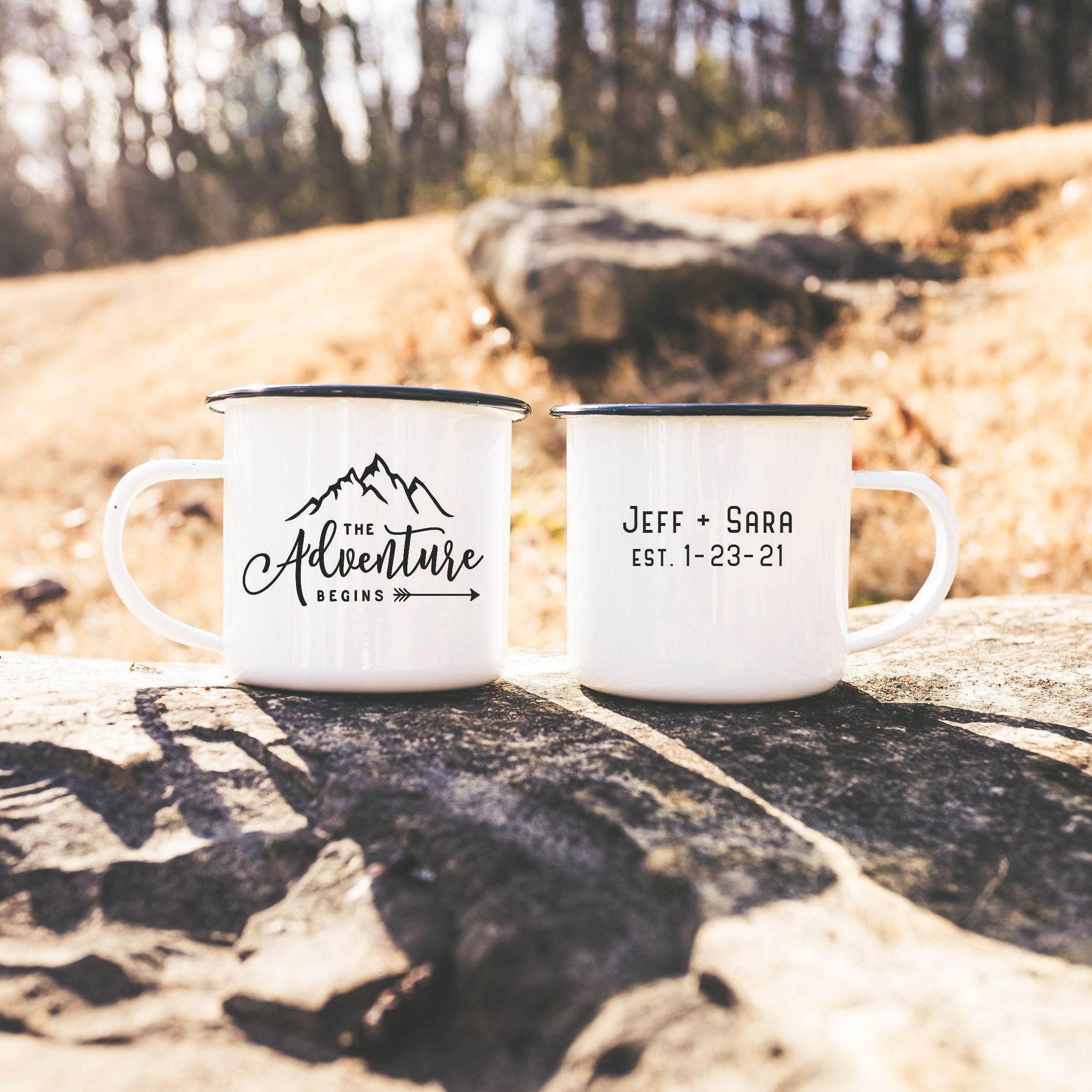 And So The Adventure Begins Camping Mug – The ODYSEA Store