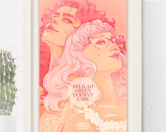 Delilah Green Doesn't Care Illustration | Ashley Herring Blake | Illustration