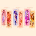 Arcane Bookmarks   |   Bookmarks Set   |   Jayvik - Caitvi - Timebomb