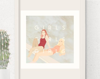 Girls Girls Girls - Skam España Fan Illustration