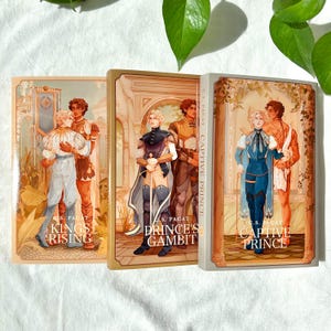 Set of 3 Dust jackets   |   Captive Prince Series   |   C.S. Pacat