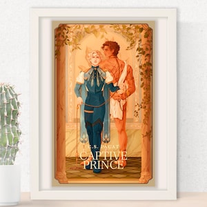 PRÍNCIPE CAUTIVO / Ilustración impresa / Inspirada en la novela de C.S. Pacat